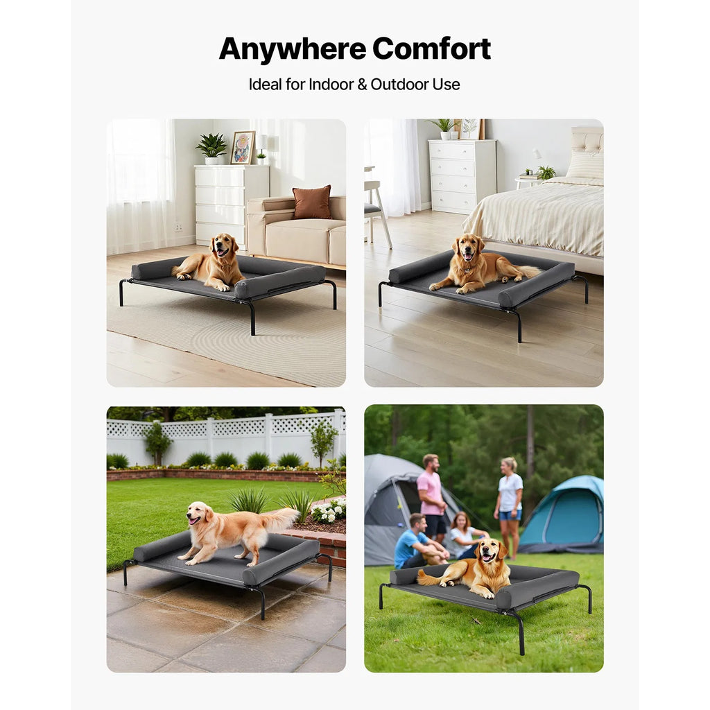 Lit de chien élevé pour grands chiens XL