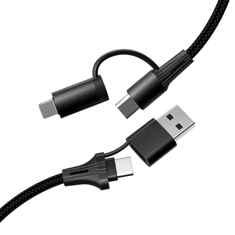 Câble de recharge multifonction multi-tête 60W