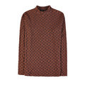 T-shirt de mode en col demi-haut pour hommes
