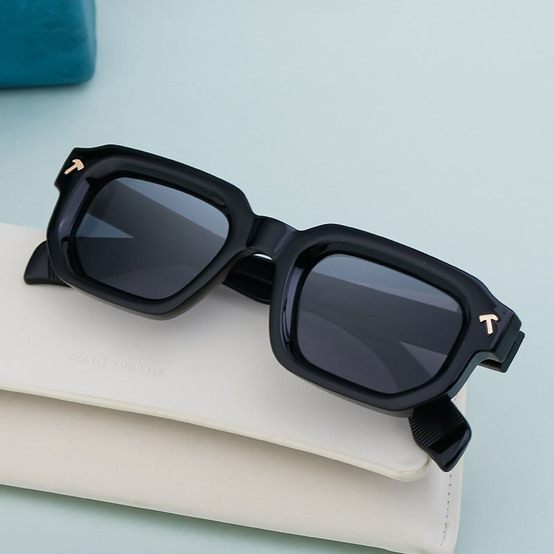 Lunettes de soleil European And American Fashion Box pour Homme