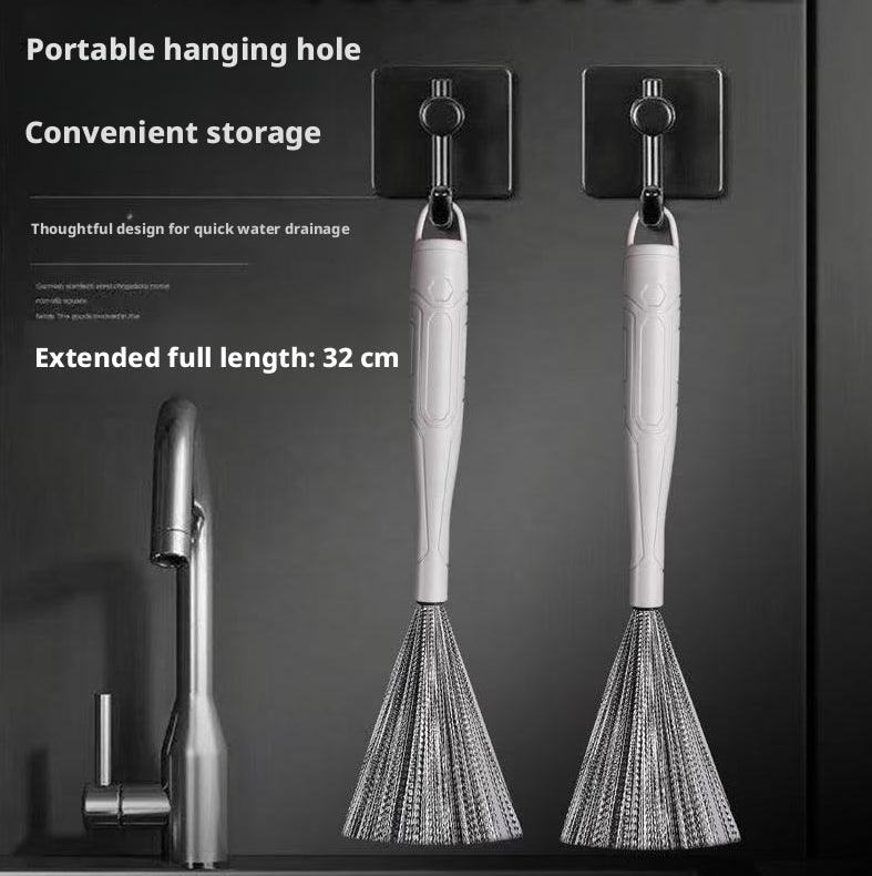 Poignée antidérapante pot brosse-32cm-210 acier inoxydable-1 pièce
