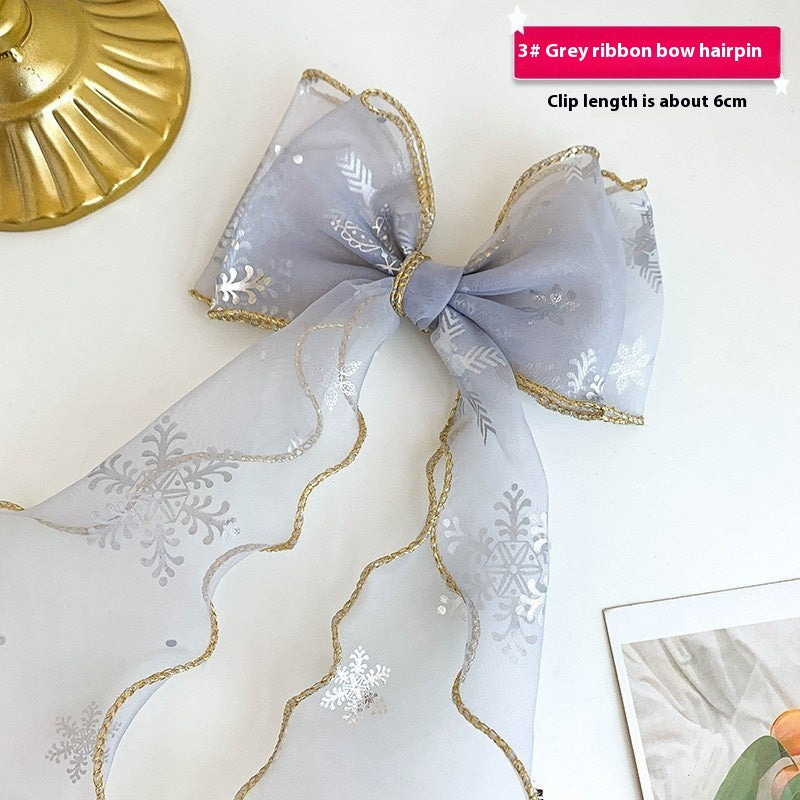 Femelle Sweet Desire Mesh Bow Clip cheveux