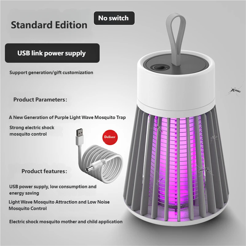 Lampe multi-fonctionnelle de tueur de moustiques