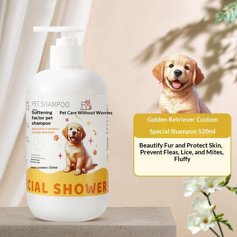 Shampooing de chien pour désodoriser et soulager la démangeaison