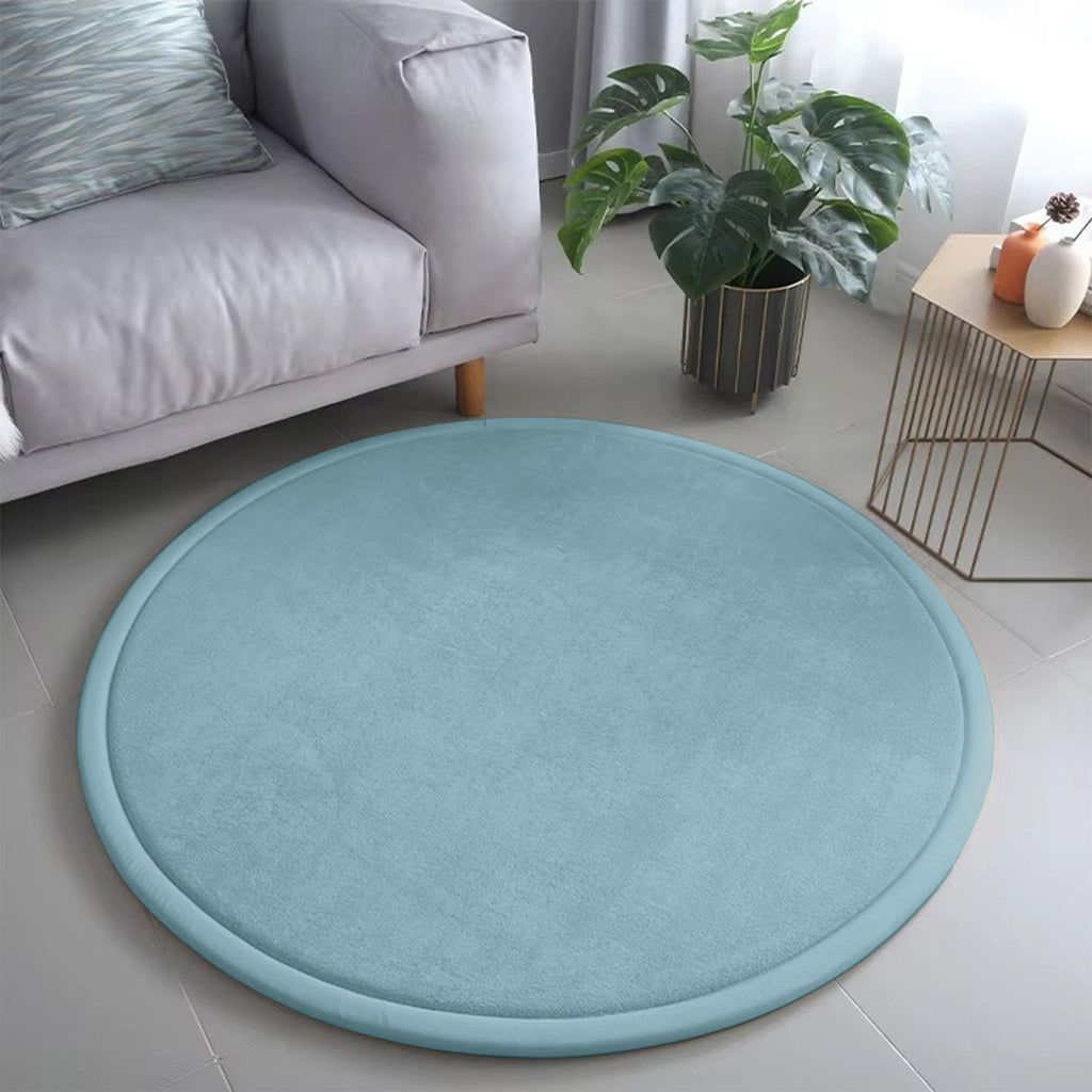 Tapis rond éponge épaissé
