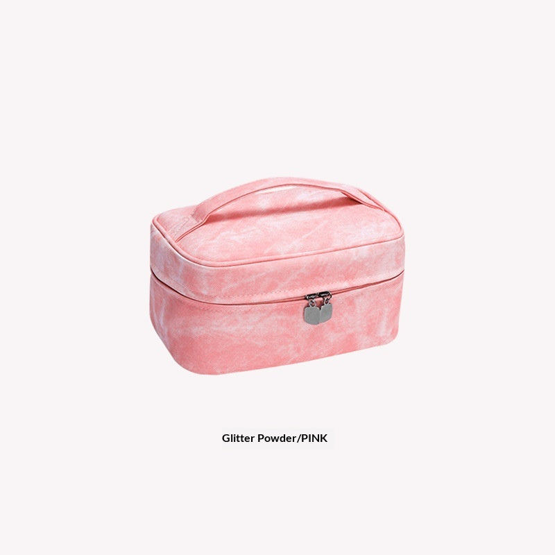 PU pliable étanche Sac cosmétique portable