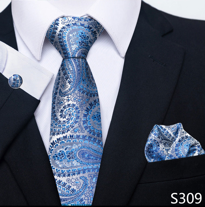 Ensemble de boucles d'écharpe d'écharpe d'écharpe pour hommes d'affaires polyvalentes et créatives