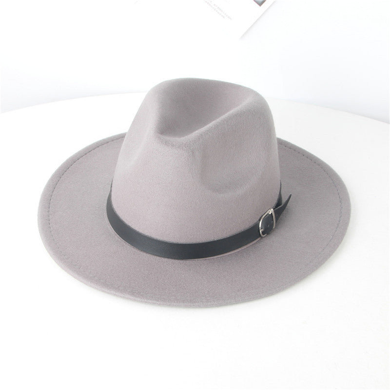 Chapeau vintage Western Cowboy de style américain Hommes Chapeau formel Printemps et automne
