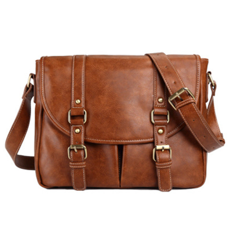 Sac de corps à épaule rétro homme