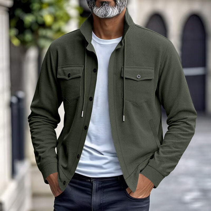 Veste polyvalente à manches longues pour hommes