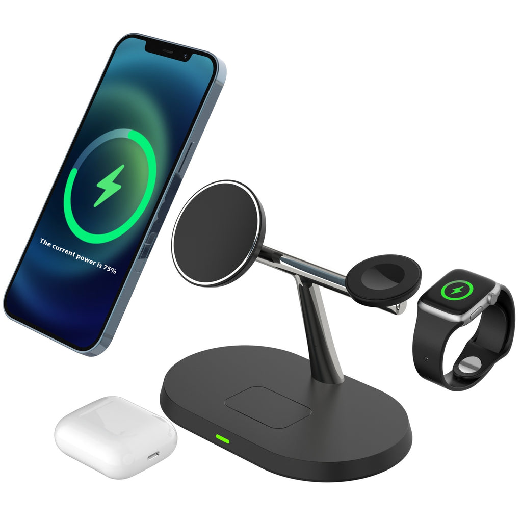 Chargeur sans fil magnétique trois en un
