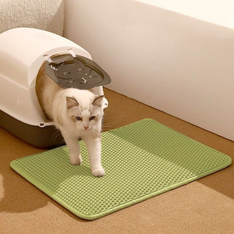 Double Layer EVA Cat Litter Mat Pet Pad