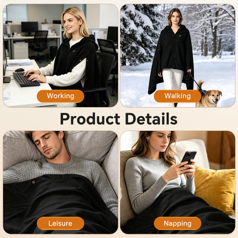 Chauffage bureau intelligent Shawl USB