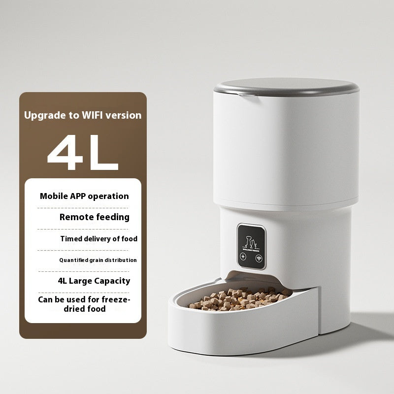 PET Intelligence Automatique Animal Feeder 4L