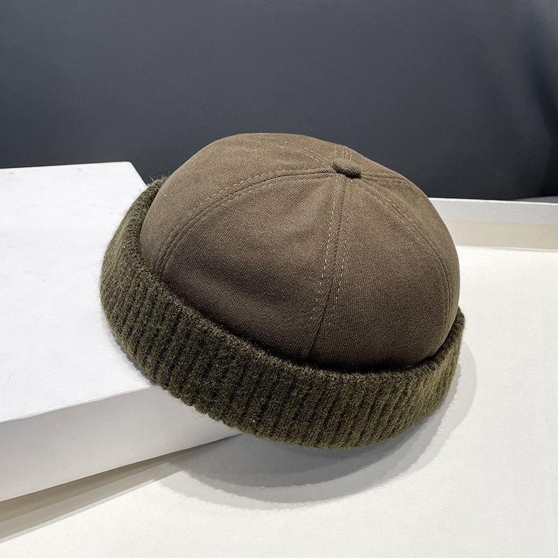 Chapeau de peau de cerf d'automne et d'hiver