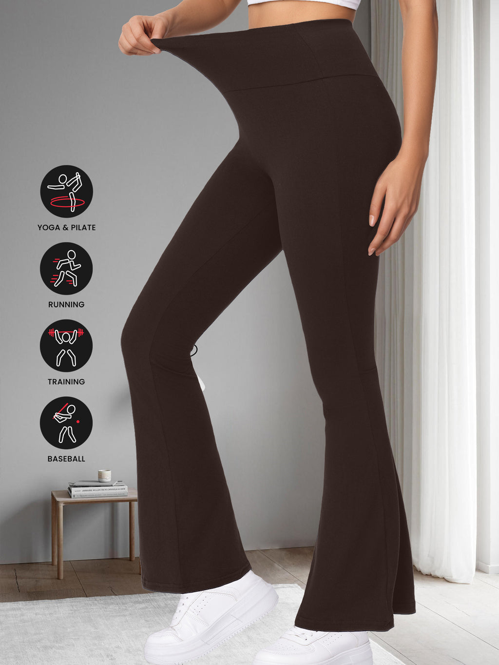 Plus taille Confortbel entraînement Leggings Femmes Sofy Yoga Leggings High Waist Buttery Eddiy Y