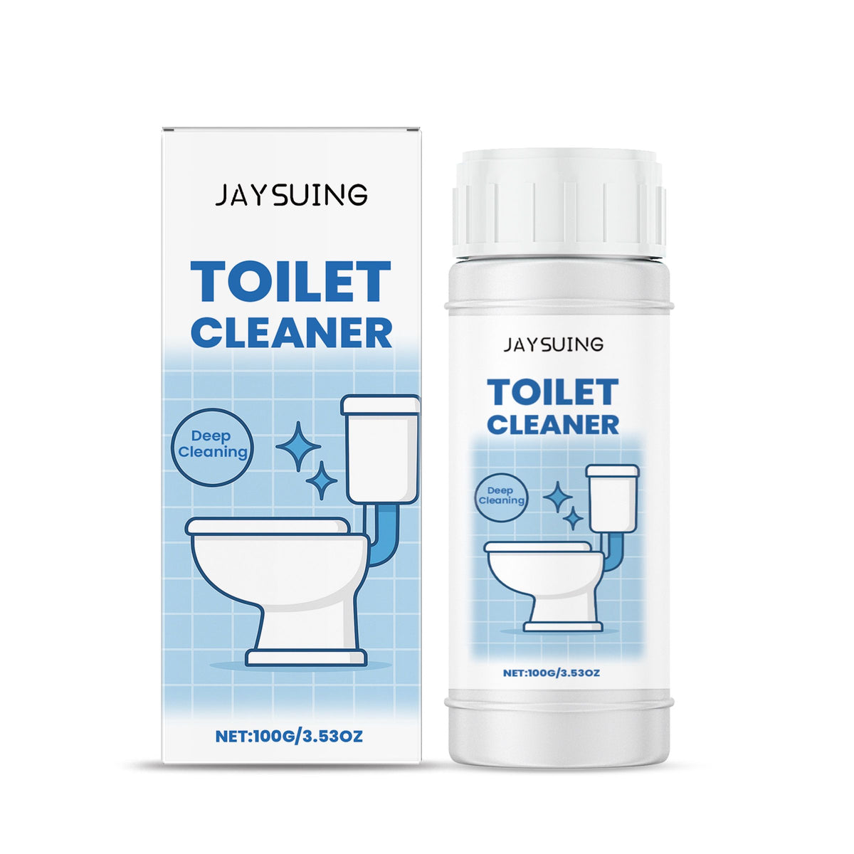 JAYSUING Poudre de nettoyage des toilettes