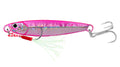 Lumineux long S double crochet plaque de fer Lure en métal Faux bionique Bâton de pêche submergé
