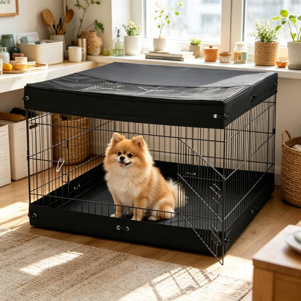 Maison de chien avec espace-sauvetage pour l'extérieur