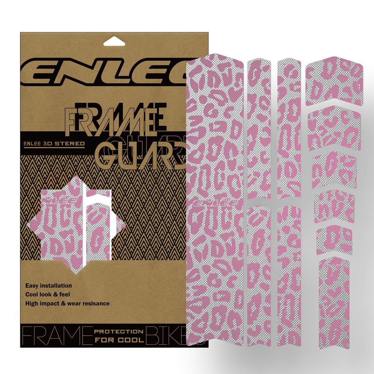 PVC cadre couleur changement film épaissé VTT film protecteur