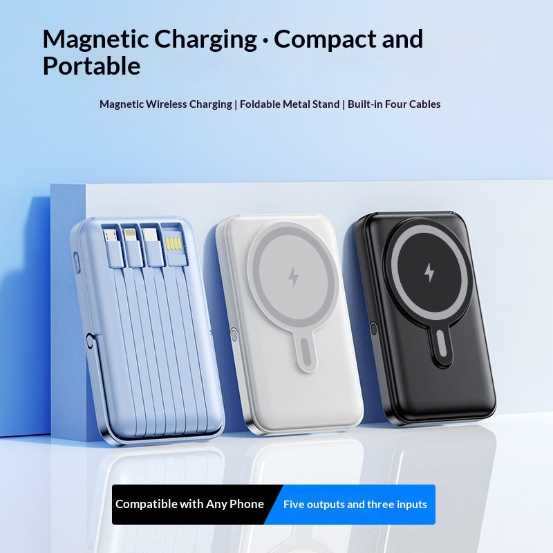 Banque de puissance à haute capacité de charge magnétique sans fil