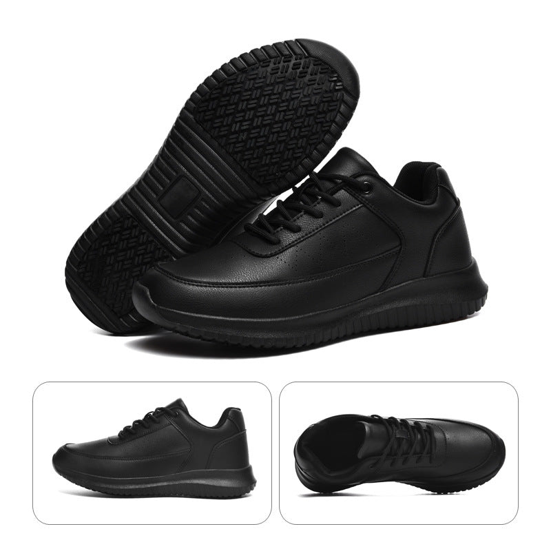 Chaussures de chef pour le travail dans la cuisine sont non glissante imperméable et résistant à l'huile