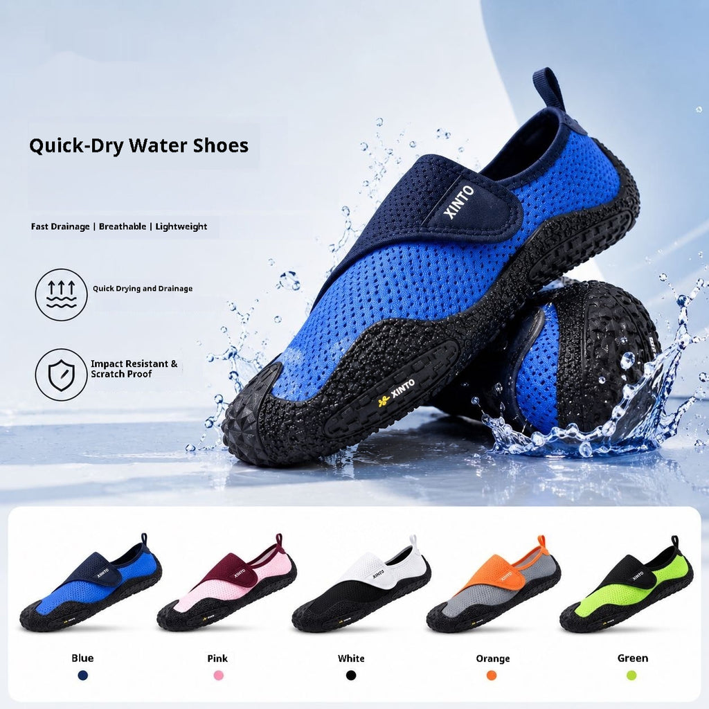 Hommes et femmes Quick Drying Beach Shoes Stream Wading Shoes for Outdoor Water Activities