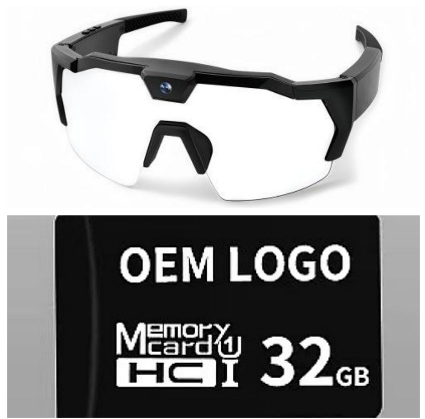 Lunettes d'équitation intelligentes AI avec caméra