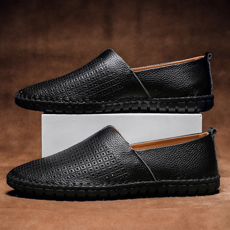Chaussures de conduite décontractées et tendance pour hommes