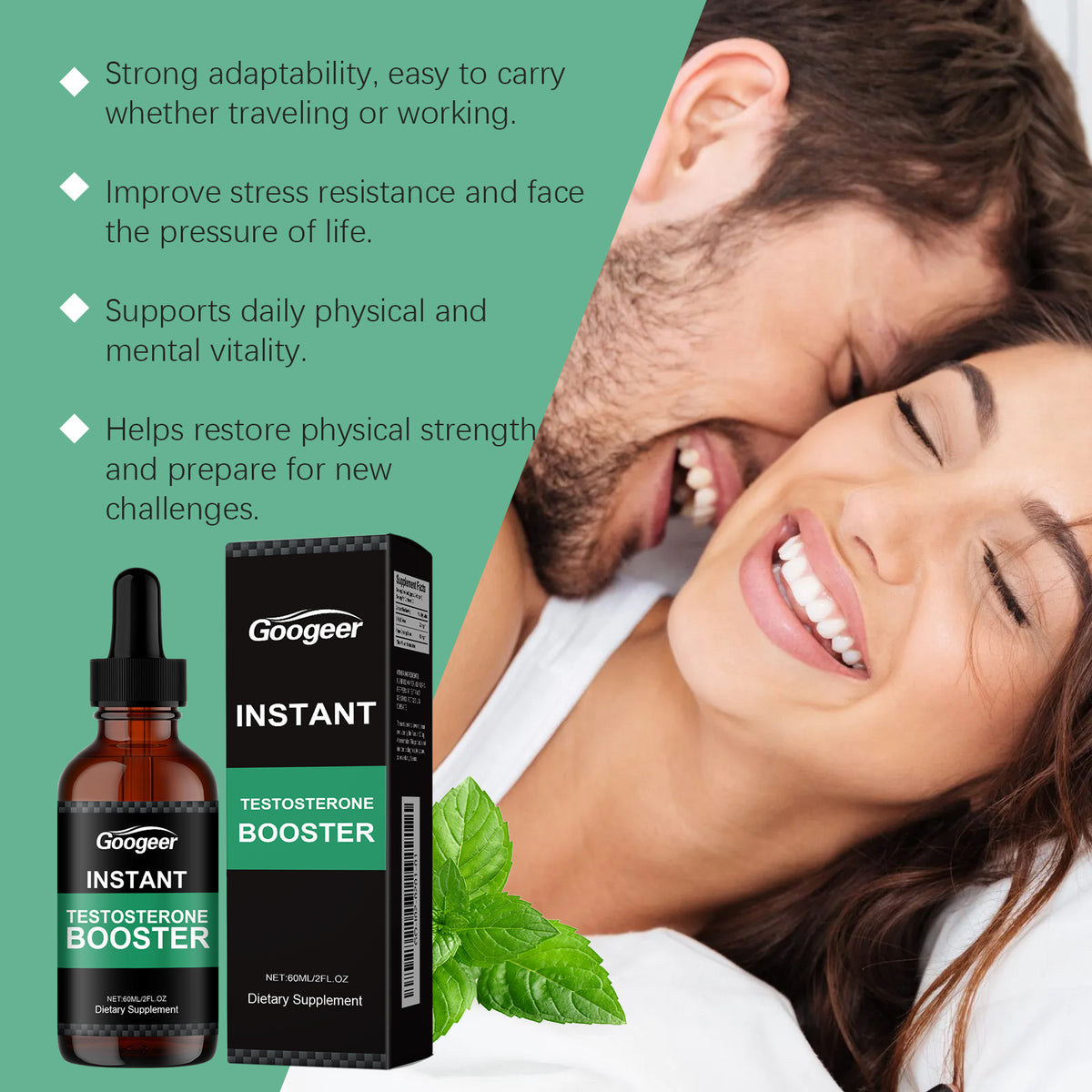 Instant Testosterone Booster Drops