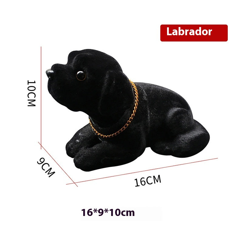 Résine Head-hooking Dog Animal Multi-spécificité Créative Cute Décoration de voiture