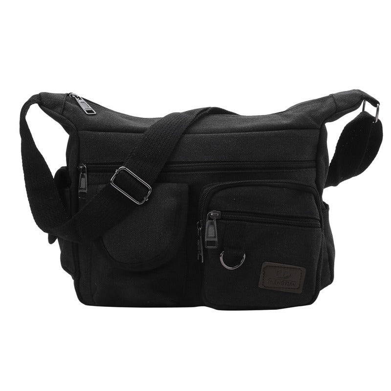 Sac en toile simple Sac à épaule pour corps croisés de grande capacité