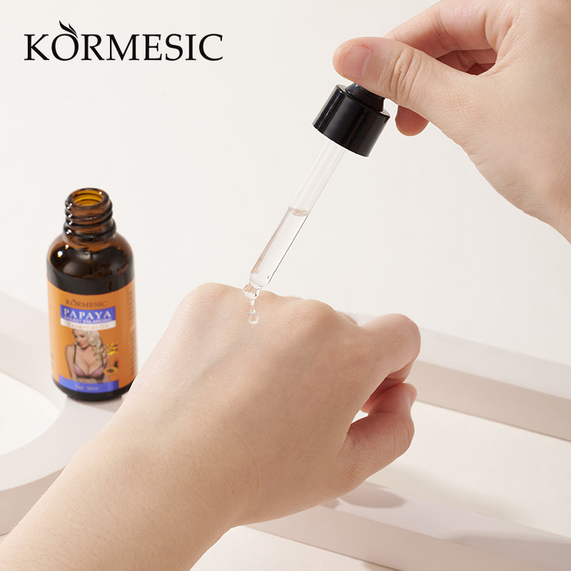 KORMESIC Papaya amélioration mammaire huile essentielle 30ml