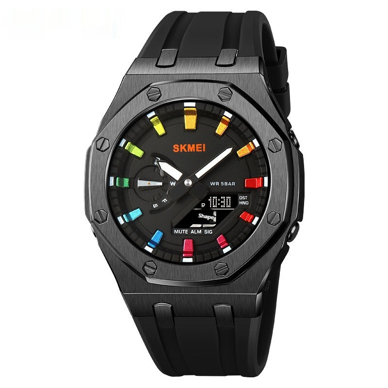 Multifonctionnel Sports Waterproof Luminous Electronic Watch