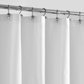 Rideau de douche en tissu imperméable blanc 72 X 72 pouces Rideau de douche durable