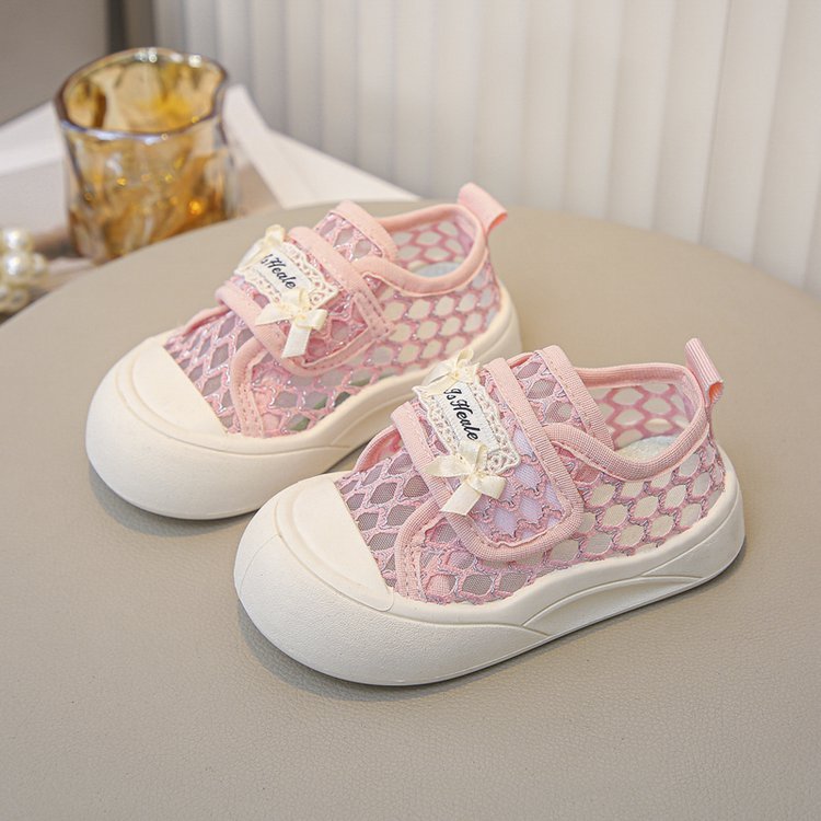 Chaussures de sport à maille simple respirante pour enfants