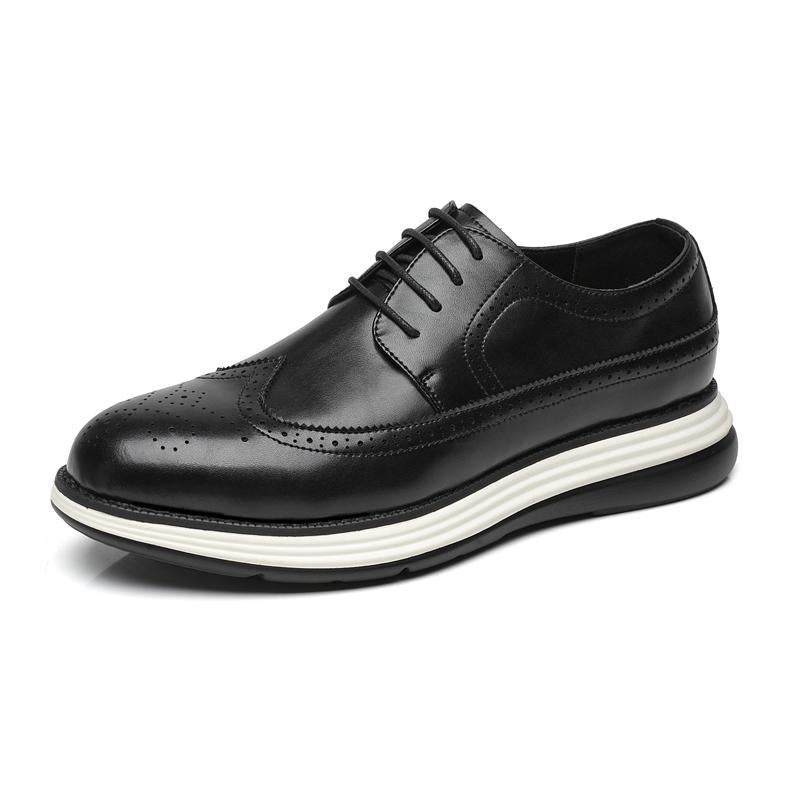Chaussures en cuir tendance homme ultra-fibre confortable et casual