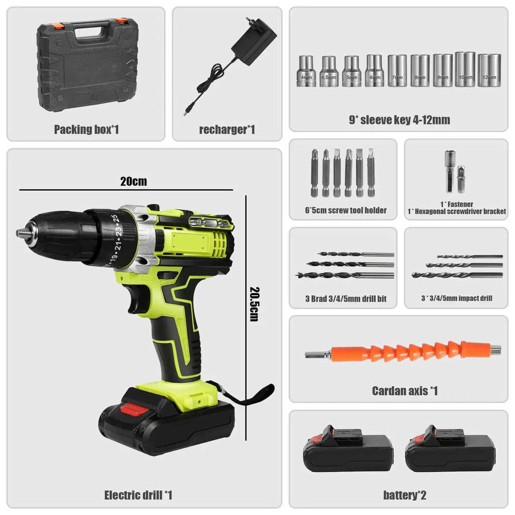 Perceuse d'impact sans fil 21V