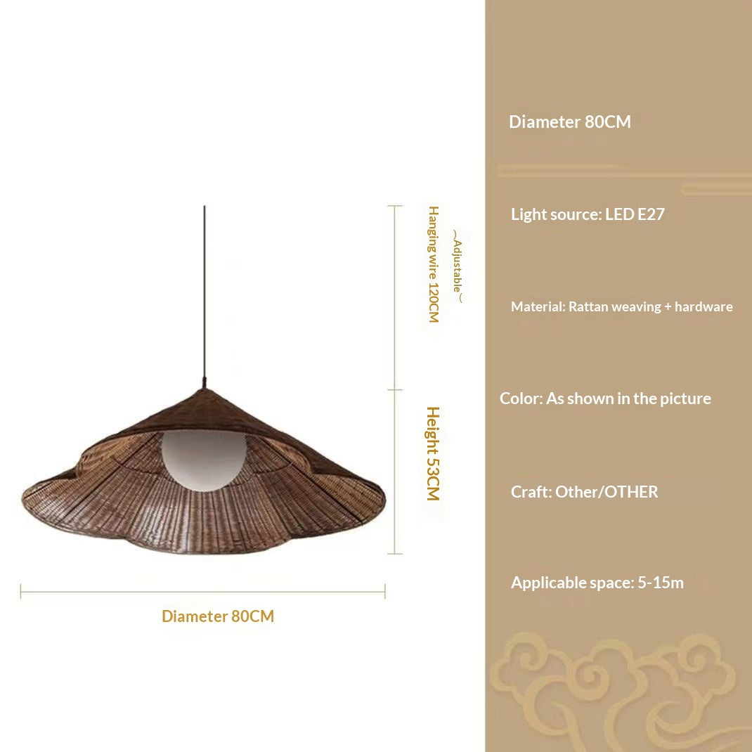 Luminaires Rattan créatifs et uniques