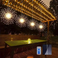 Lampe de feu de suspension à LED solaire pour le camping Canopy