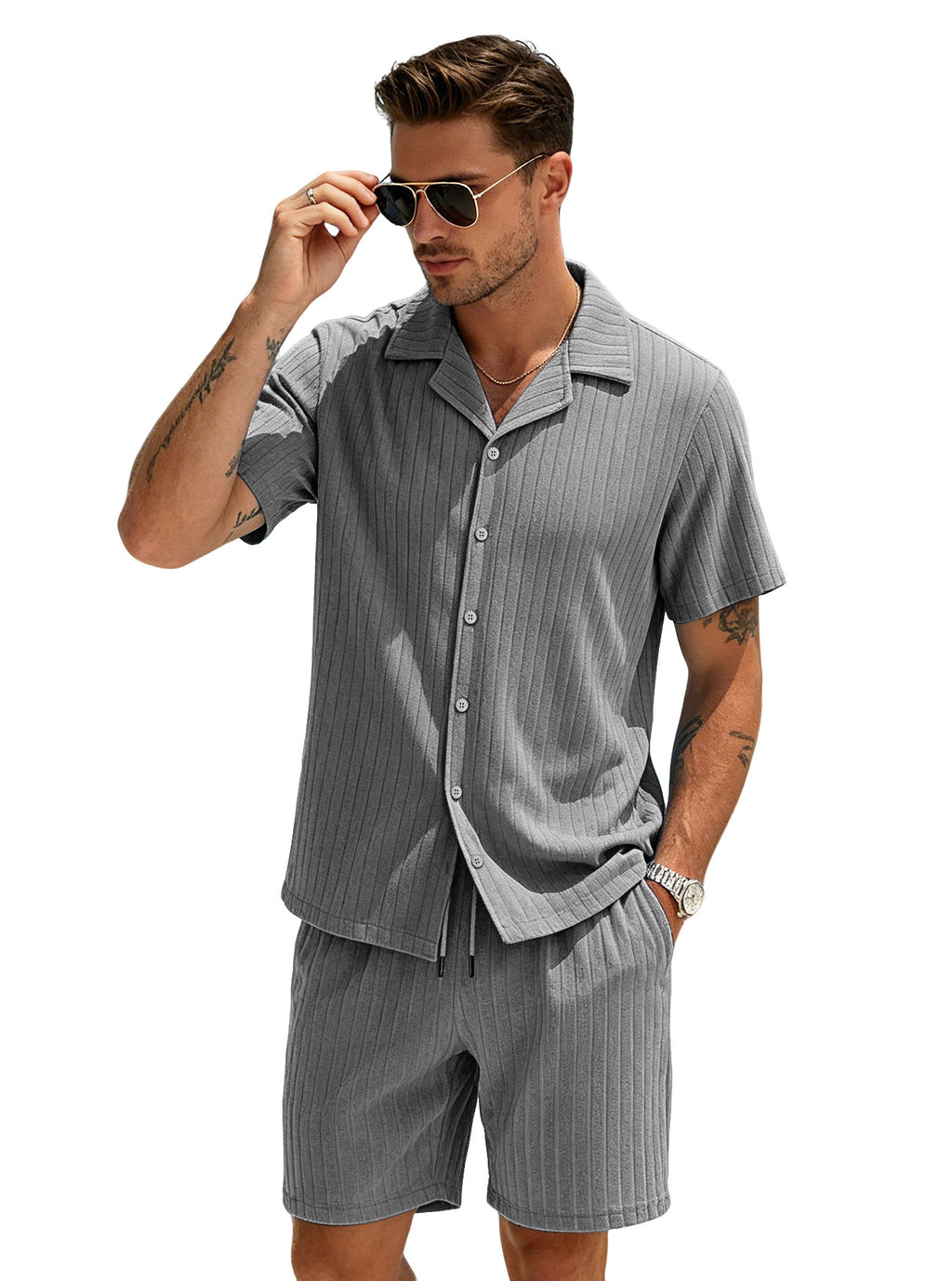 Haut et shorts ensemble Casual Loungewear