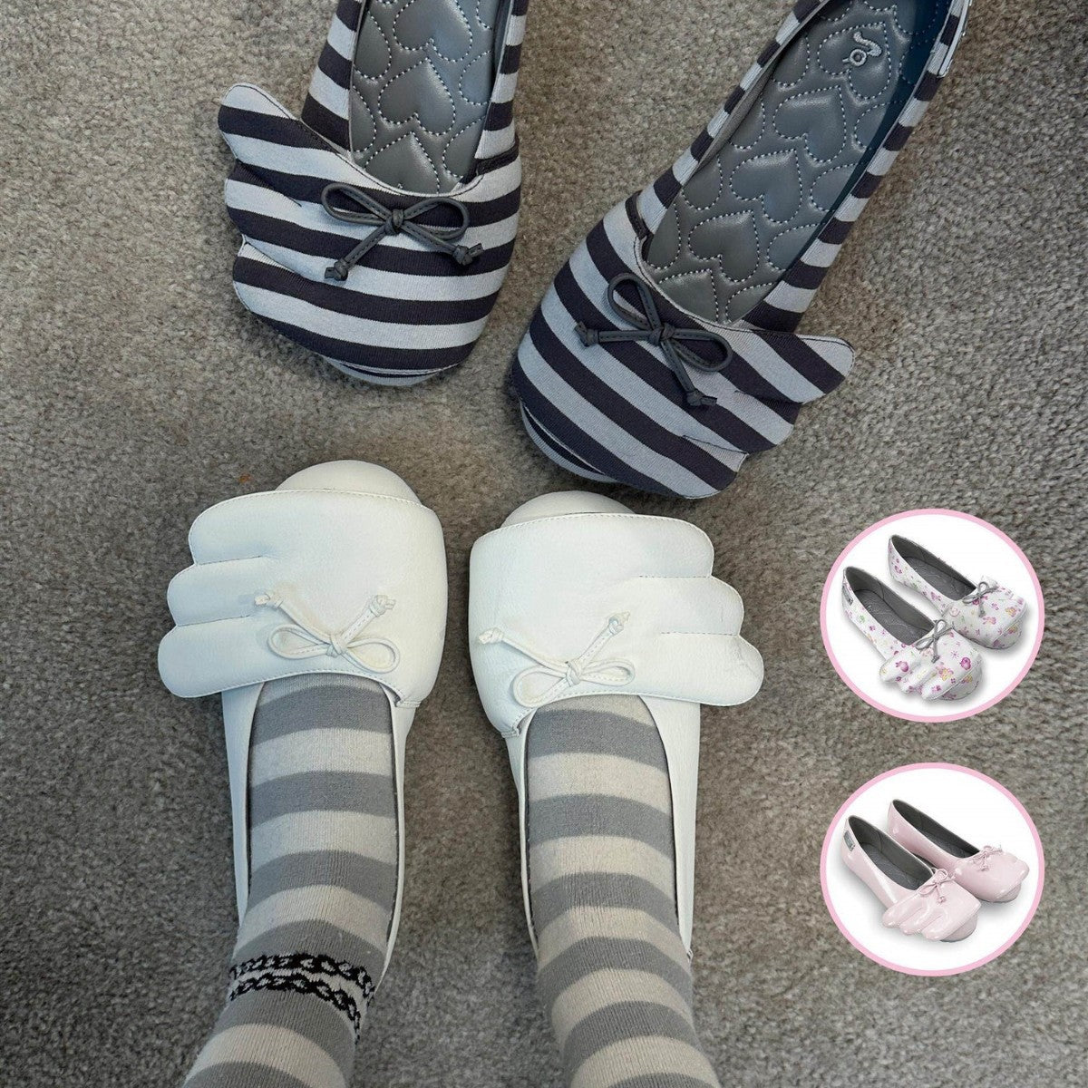 Chaussures pour femmes à bout rond