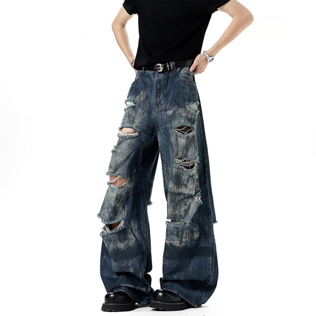 Hommes Dirty gardés et jans ripped
