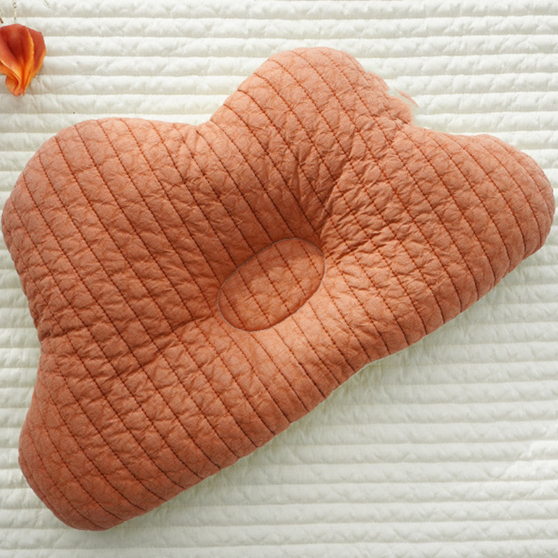 Coton Shaping Respirant Oreiller Anti-déviation Tête Bébé Correction