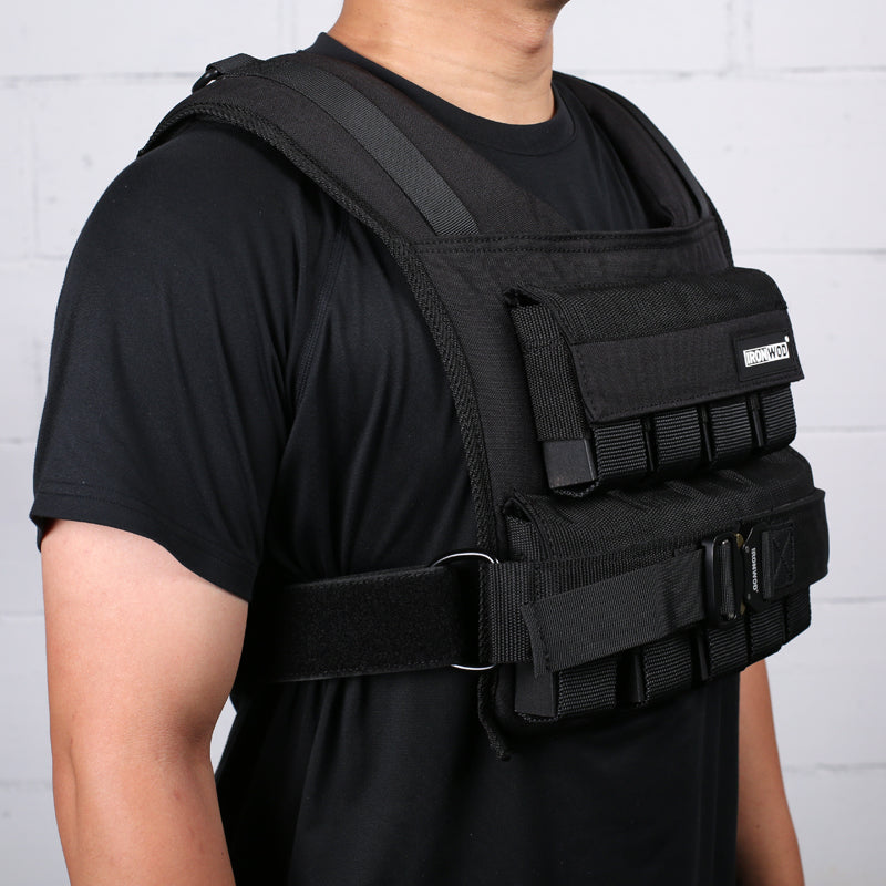 Poids Vest plaque d'acier Chris Fer Block Fitness