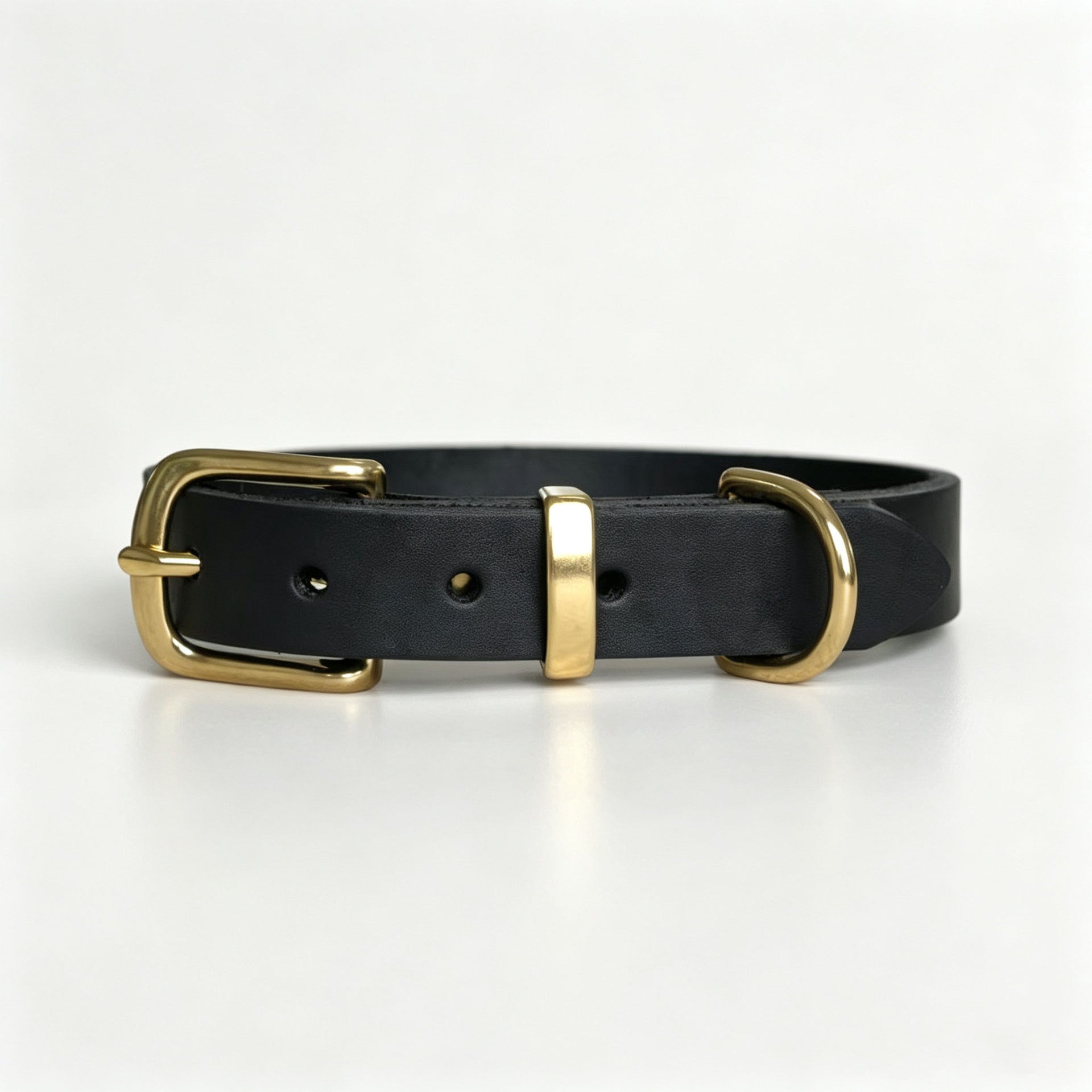 Collier pour animaux de style vintage avec fixations en laiton