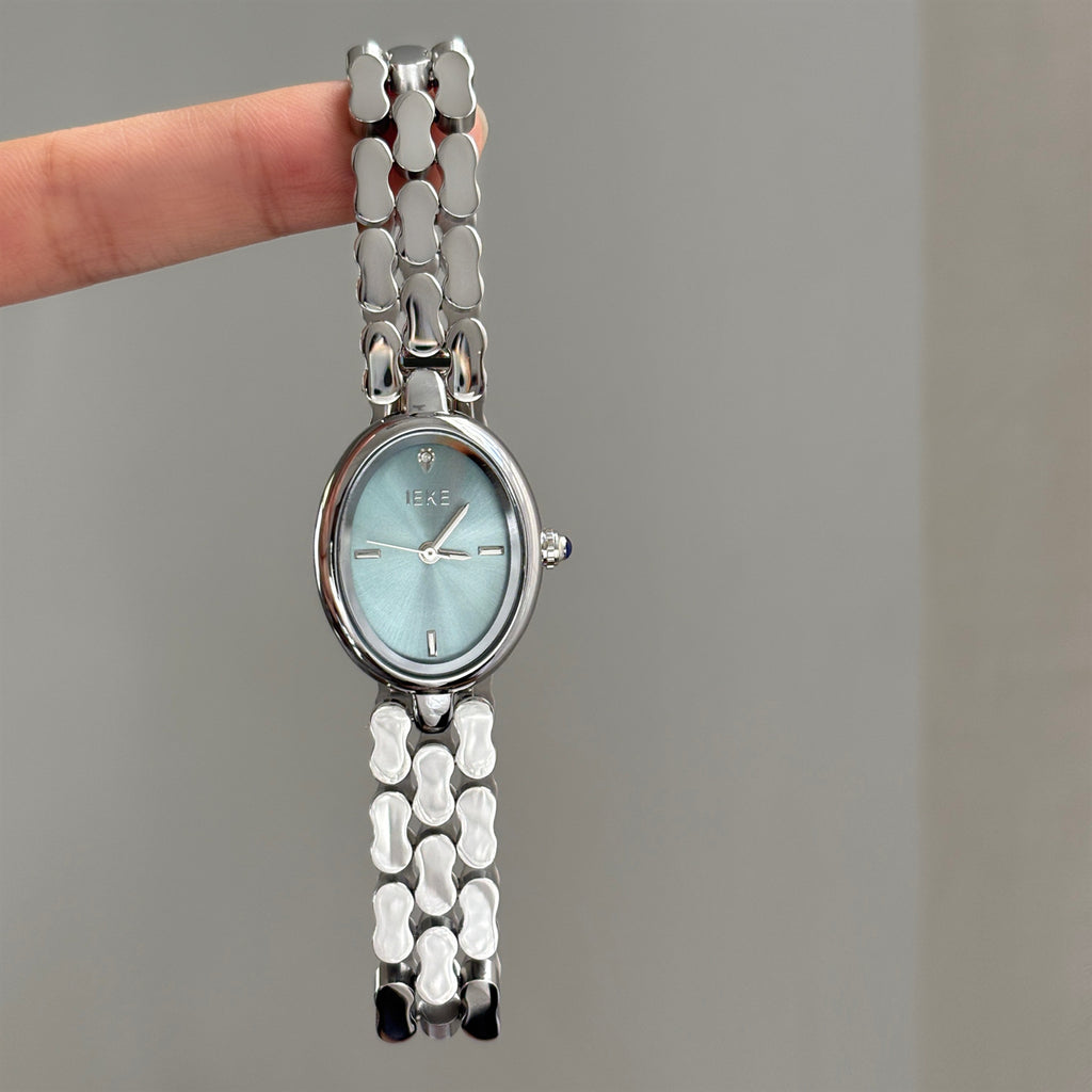 Ovale Exquise montre casual pour femmes