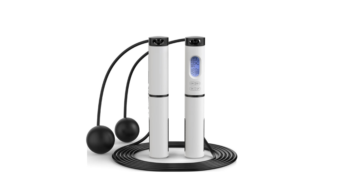 Smart Rope Sauter la balle sans fil vient avec le contre-fitness maison