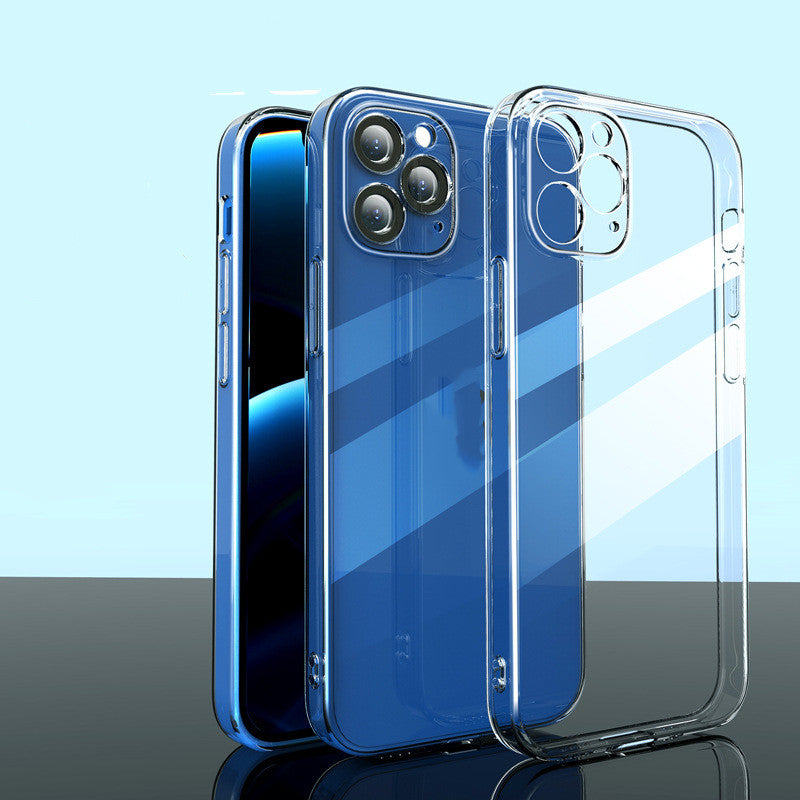 Boîtier de téléphone mobile transparent TPU Soft Shell Anti-chute