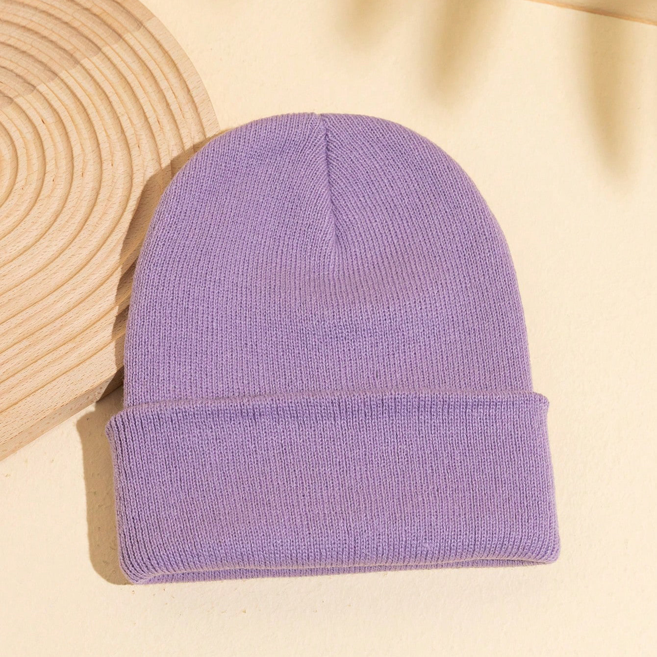 Chapeau tricoté en laine de style coréen